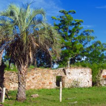 Ruins of the former limbstone exploitation of El Palmar